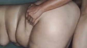Chubby Rico Booty is plowed until her booty is filled
