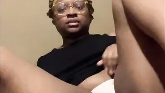 Fucking my Fat Vagina with a Sex Toy  Having a