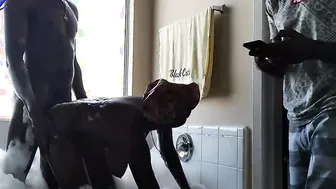 Thot into Texas - Interracial Sharing African Wifey Cougar With