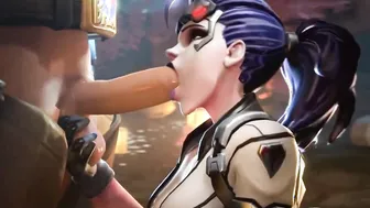Overwatch Widowmaker five SFM  Blender 3D Anime Porn Compilation