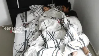 (CCCTV) Camera captures the moment where the morbid uncle enters his little nieces room