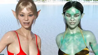 Callisto #16 3 Way With 2 Hottie Alien Chicks On Vacation