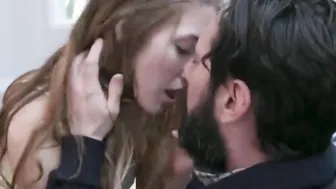 Father fucks his stepdaughter so as not to jerk off