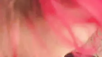 outside head on the beach cum into mouth - point of view