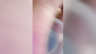 Too turned on to wait Outdoor Wc CRAZY SQUIRTiNG all over the FLOOR - AngyCums Amateur
