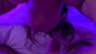 Bimbo desperate for dick nailed at late night party