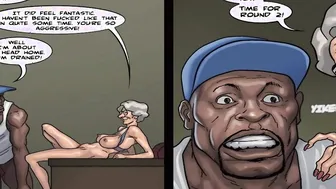 Art Class season #2 ep #8 - Older White Lady Banged Rough by Gigantic Cock African Man - Older snatch