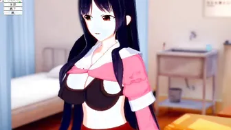[Eroge Koikatsu ] Touhou Horaiyama Teruya rubbed titties H 3DCG Huge Boobies Animated Movie (Touhou Project) [Hentai Game Toho Kaguya