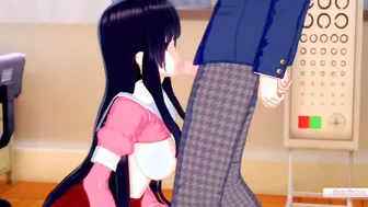 [Eroge Koikatsu ] Touhou Horaiyama Teruya rubbed titties H 3DCG Huge Boobies Animated Movie (Touhou Project) [Hentai Game Toho Kaguya
