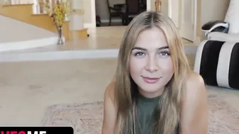 SisLovesMe - Bae Blondie Getting Her Twat Fuck Rough Until