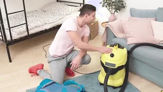 Fake Hostel - Dick Stuck Inside A Vacuum Cleaner with