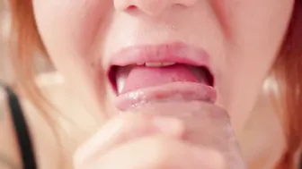 Extra close up pov oral sex