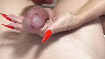 Stepmom long nails urethra insertion hand job hugest creampie female domination bondage