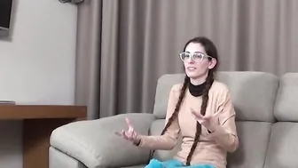Dark Haired teens with a CRAZY SEXY BODY shares her Bae experience