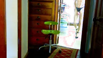 ROBERT RICHARD MILGATE EXPOSED IN PANTYHOSE AND A PINK PENIS SHEATH