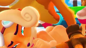 Crash Bandicoot Gets Some Butt
