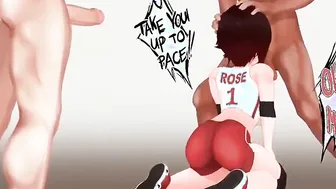 's XXX Parody - Threesome Blowjob Adventure