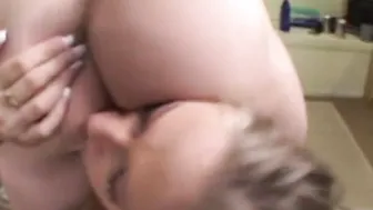 Blonde Babe Fucking Threesome Extreme