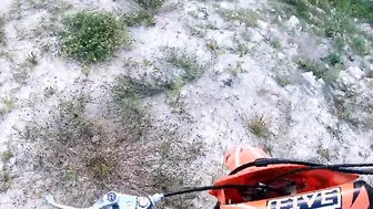 Very Sloppy Outside Cocksucking From Tattoed Russian Dirtbike 18 Year Old