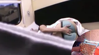 milf MASTURBATES ON THE TRAIN - CHINESE REACTION