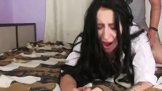 Sexual Strokes Ends With Rough Nailed From Behind
