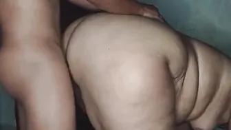 Chubby Rico Ass is fucked until her ass is filled with milk