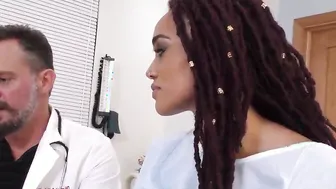 African cutie getting gangbanged
