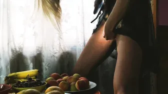 Sex With Fruits Slender cunt with mouth Forget About bf