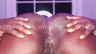 FREAKY BLACK CHY LATTE SPREADS HER ASSHOLE INSIDE YOUR FACE AFRICAN mom point of view huge butt booty bdsm anal asshole bdsm