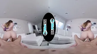 WETVR Bound Up Fun Dark Haired Nailed With Mouthful Into VR