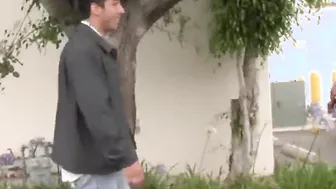 cunt with mouth inside Outdoors - Trista Post is a dark haired who