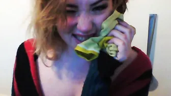 Blonde UK Amateur Skank Misha Mayfair Gagged With Duct Sex Tape