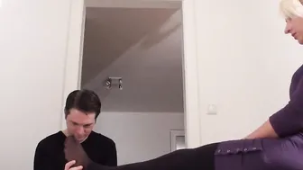 feet smelling fem dom