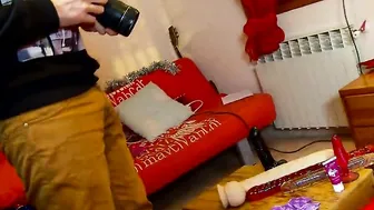 Super french teenagers Kim Equinoxx loves anal and huge vibrators