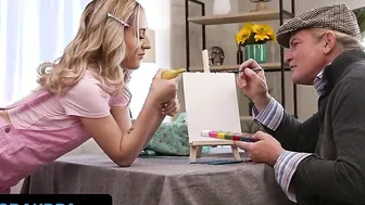 Notmygrandpa - Young Beauty Getting Nude With Her Step-Grandpa To