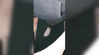 Slutty Blonde 18 Year Old Blows and Smokes a Cigarette