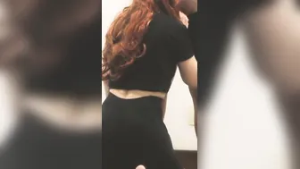 White Red Head Giving A Oral Sex To A Friend Kneeling Until