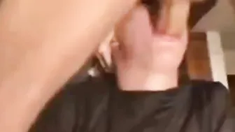 Isabel Ice shows of her deepthroat skills DTD