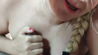 today I feel like sucking off it like this ... bj jizzed on my face