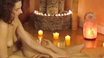 Massaging His Lingham Until It Really Relaxes Finally