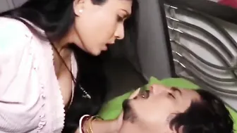Long hair step mom and Son Story 01
