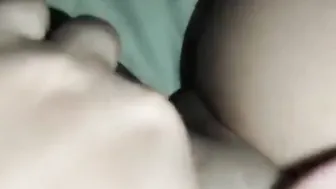 Sneaky Slut Wife Masturbates While Husband Sleeps - POV
