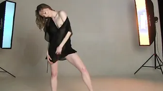 Flawless Hottie ballerina Annett A with a flexible magnificent female