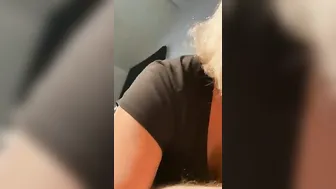 Almost porn video – Cutie blonde almost swallows every drop