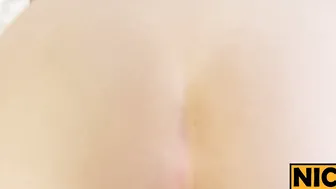 Hard PLOWED  CUMSHOT for TINY Turned On STEPSISTER - point of view