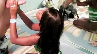 Shhh.. Dont Talk Black Hoe Just Suck My Huge White