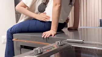 She fucks me rough while I cook her eggs