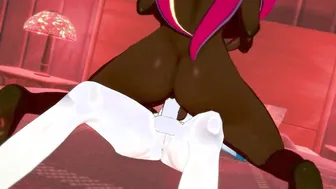Futa Sex Party: Gardevoir and Marina have a all out Clone Gang Bang