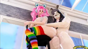 Princess gang bang (Episode two) 3D Monster Nailed SFM