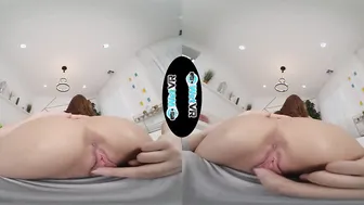WETVR Football Fan Banged before the Game inside VR